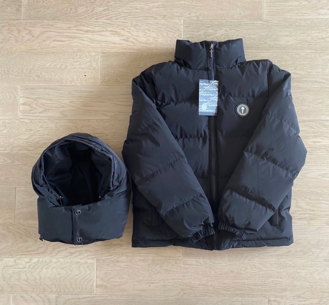Trapstar Hyperdrive Detachable Hood Puffer — brand new